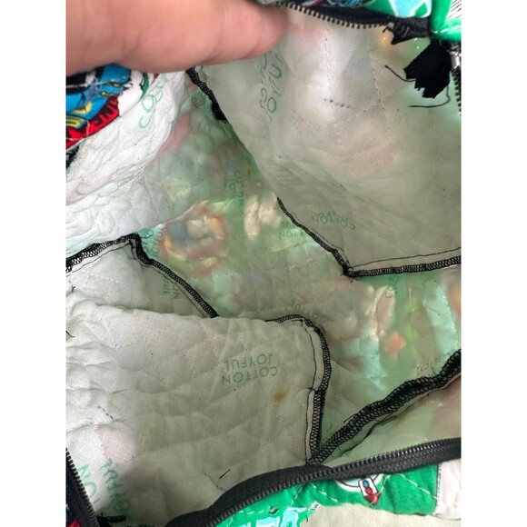 Handmade Handcrafted Thomas The Tank Engine & Friends Cartoons Quilted Tote Bag - Picture 7 of 7